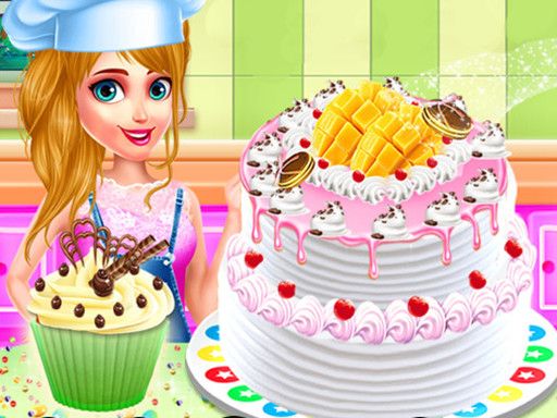 Doll Cake Bakery Shop - browser game screenshot