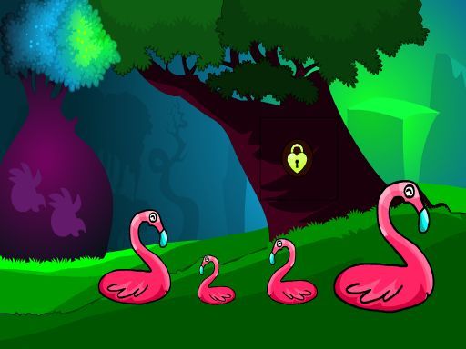 Swan Land Escape - browser game screenshot