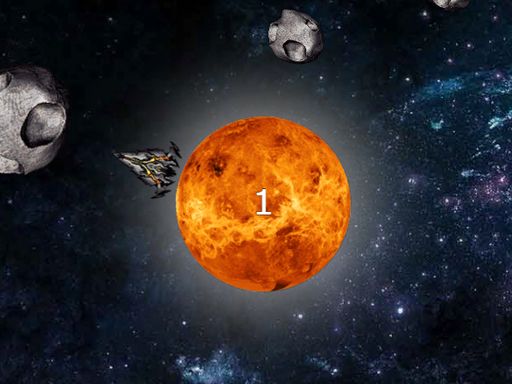 Game Planet Protector - browser game screenshot