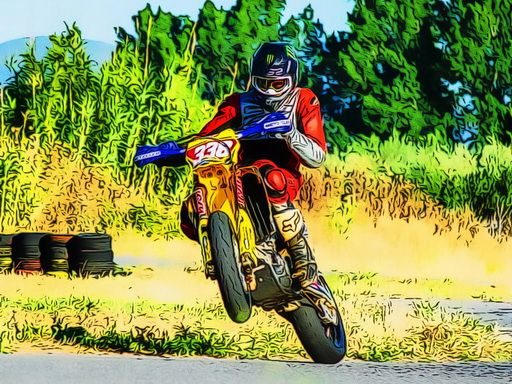 One Wheel Bike Riding - browser game screenshot