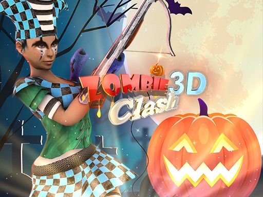 Zombie Clash 3D - browser game screenshot