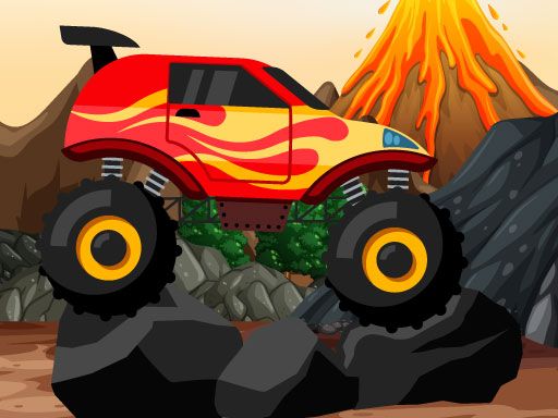 Crazy Truck - browser game screenshot