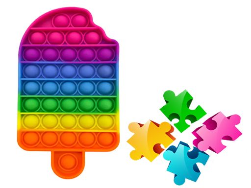 Pop It Jigsaw Pop It Jigsaw - browser game screenshot