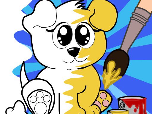 coloring and painting book coloring and painting book - browser game screenshot