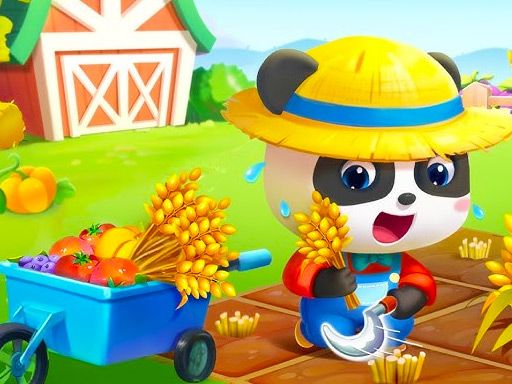 Baby Panda Dream Garden - browser game screenshot