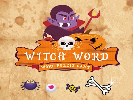 Witch Word: Halloween Puzzle Game - browser game screenshot