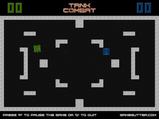 Tank Combat - browser game screenshot