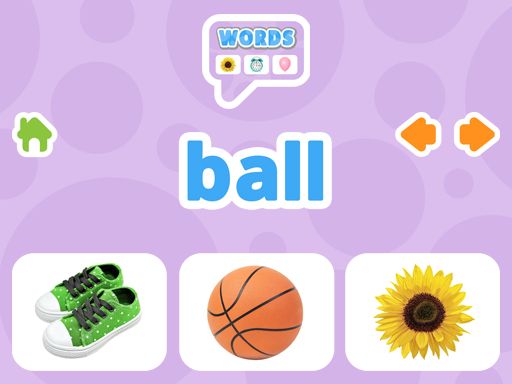 Words game - browser game screenshot
