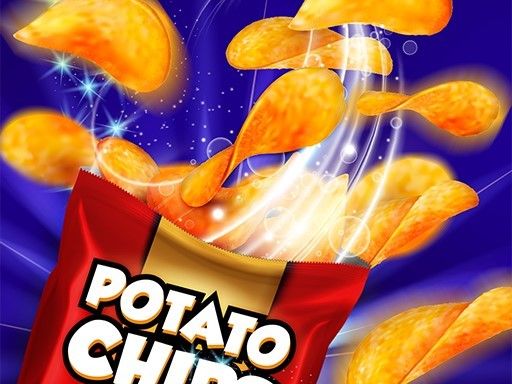 Potato Chips Factory Game - browser game screenshot