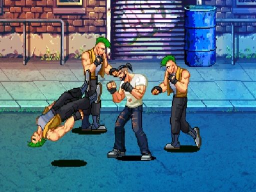 Street Of Gangs 2D - browser game screenshot