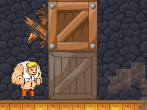 Punching Boxes - browser game screenshot