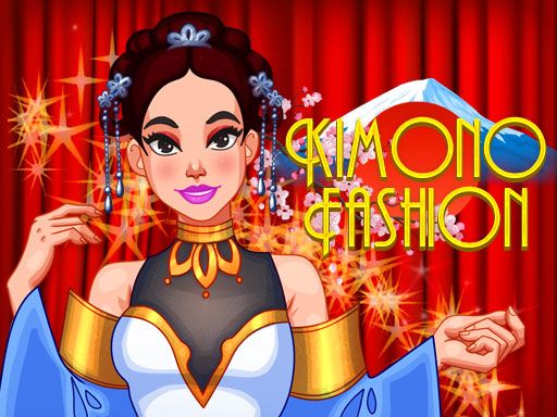 Kimono Fashion - browser game screenshot