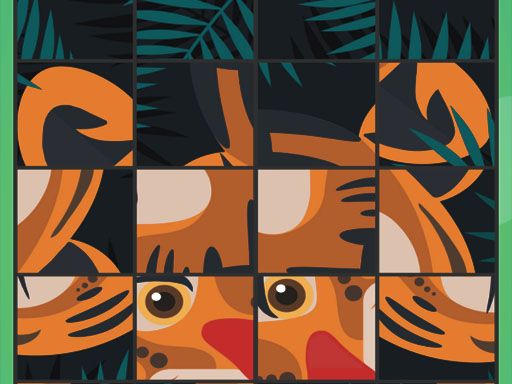 Puzzle Animal Rotate Puzzle Animal Rotate - browser game screenshot