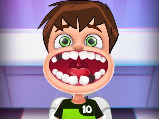 Ben 10 Heroes Dentist - browser game screenshot