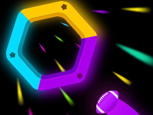 Hyper Color Rush Shooter - browser game screenshot
