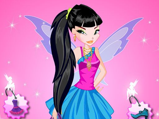 Winx Shopping Style - browser game screenshot