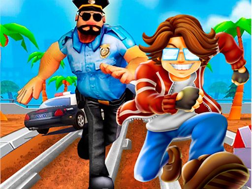 Rail Blazers Runner - browser game screenshot