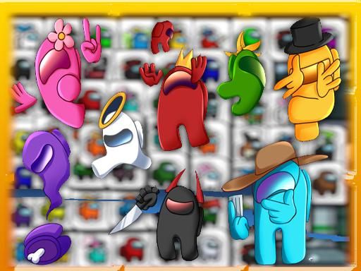 Among Us Mahjong Game - browser game screenshot