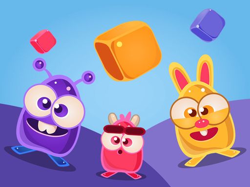 Blow The Cubes - browser game screenshot