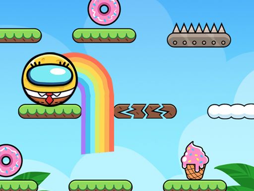 Bounce Ball Online - browser game screenshot