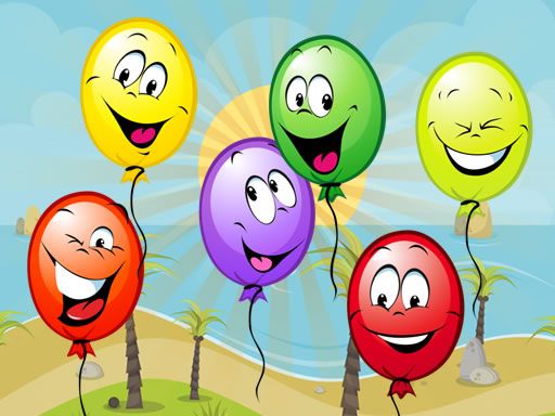 Funny Balloons - browser game screenshot