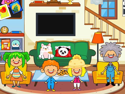 My Virtual House - browser game screenshot