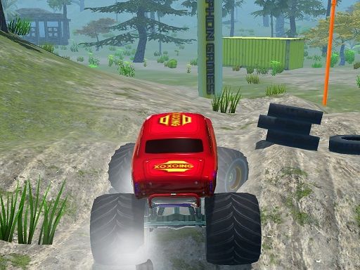 Offroad Racing Monster Truck - browser game screenshot