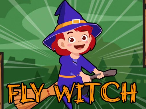 Fly Witch - browser game screenshot