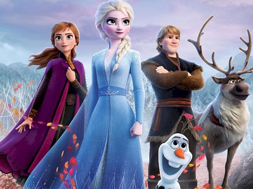 Frozen 2 Jigsaw Frozen 2 Jigsaw - browser game screenshot