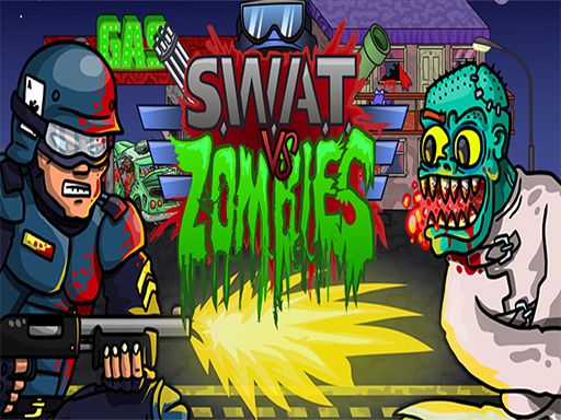 SWAT VS ZOMBIES - browser game screenshot
