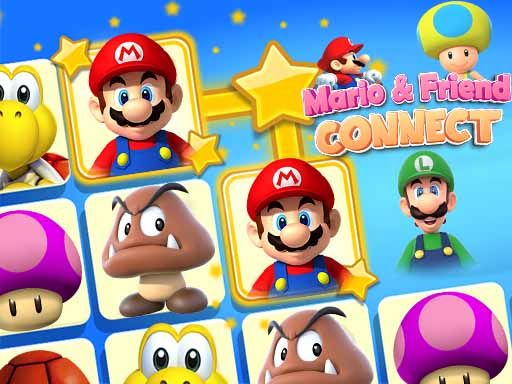 Mario and Friends Connect - browser game screenshot