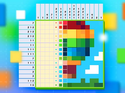 Nonogram Jigsaw - browser game screenshot