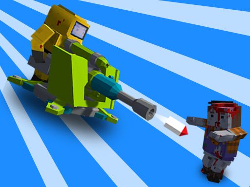 Zombie Idle Defense 3D - browser game screenshot