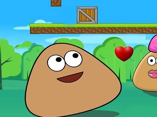 Pou Slide Pou Slide - browser game screenshot