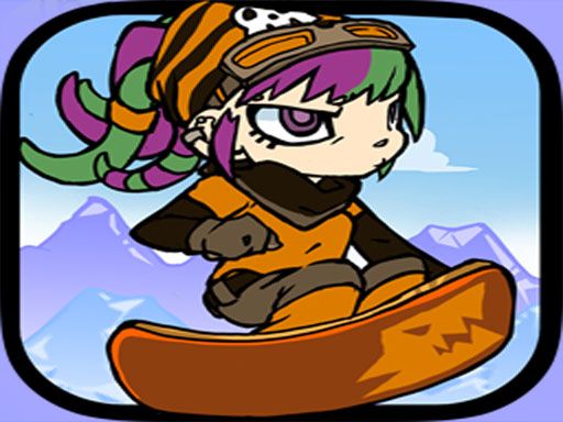 Snowboard Girl-3 - browser game screenshot