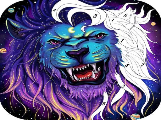 Animal coloring Book games-Free online - browser game screenshot