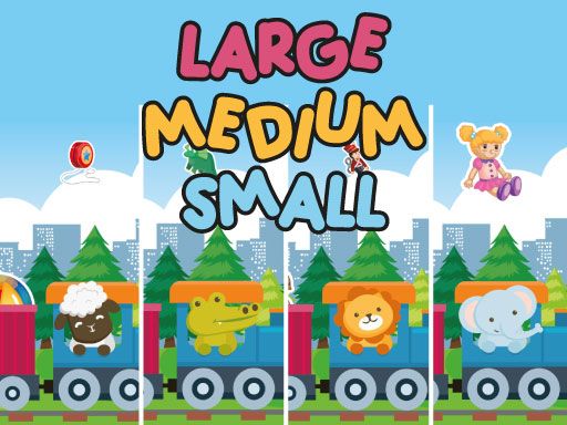 Large Medium Small  - browser game screenshot