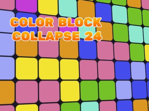 Color Blocks Collapse 24 - browser game screenshot
