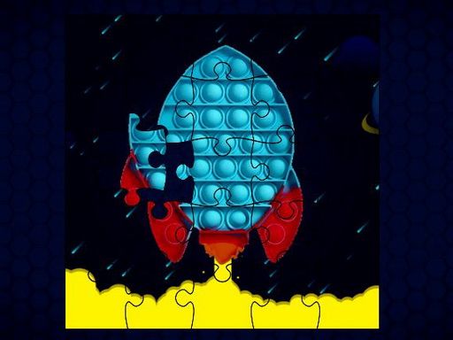 Pop It Rockets in Space Jigsaw Pop It Rockets in Space Jigsaw - browser game screenshot