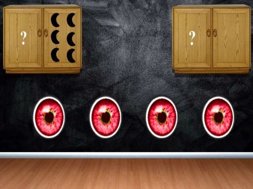 Eyes House Escape - browser game screenshot