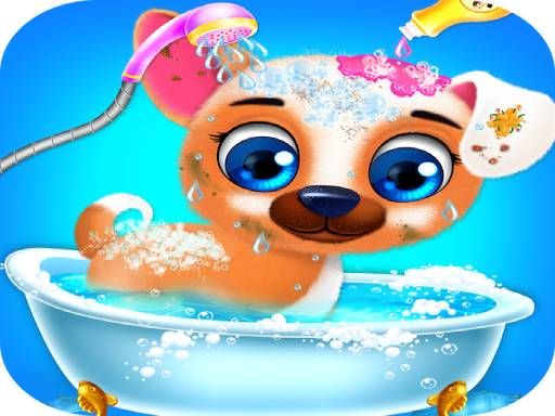 Puppy Care - browser game screenshot