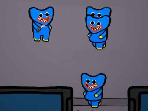 Killer Escape Huggy - browser game screenshot