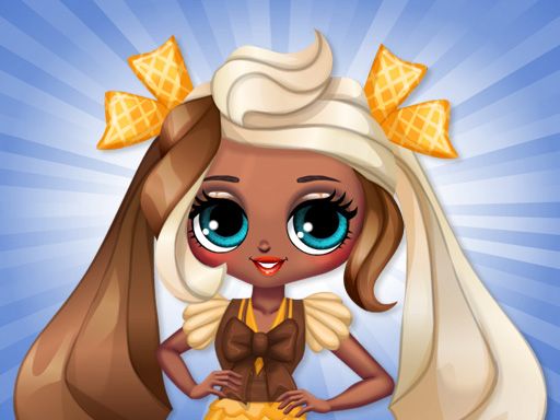 Popsy Princess Delicious Fashion - browser game screenshot