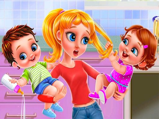 Baby Daycare Mania - browser game screenshot