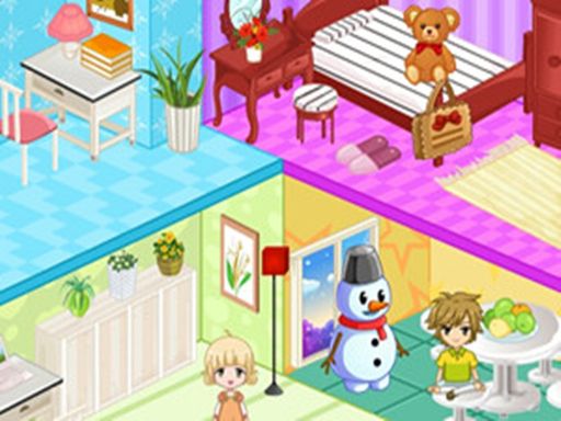 Princess Doll House Design - browser game screenshot