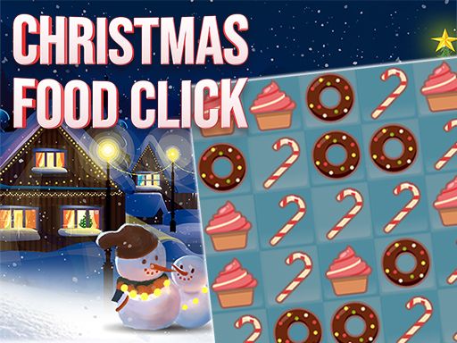 Christmas Food Click 2024 - browser game screenshot