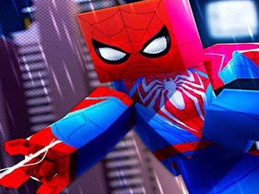 Spider Man MOD Minecraft PE - browser game screenshot