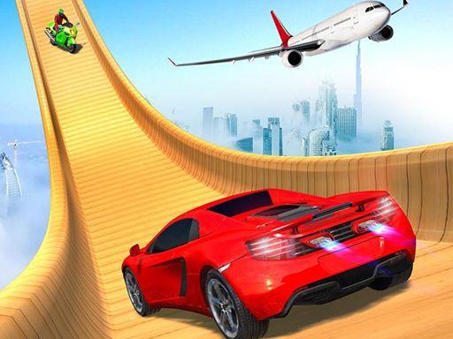Mega Ramp Car Racing Stunt Free New Car Games 2021 - browser game screenshot