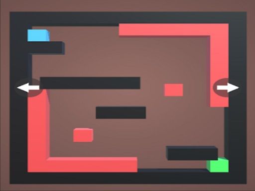 Gravity Switch Cube - browser game screenshot