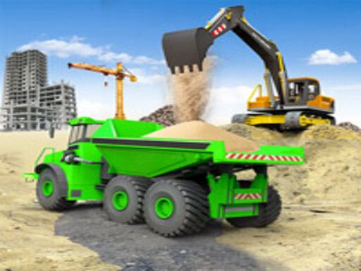 City Constructor Driver 3D - browser game screenshot